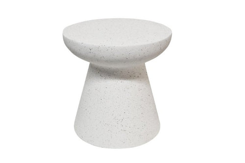 Table piedestal blanc 40cm x 40cm x 40cm - Piscines Soucy