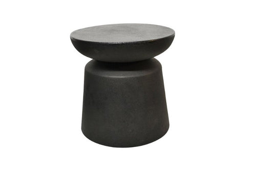 Table piedestal noir 40cm x 40cm x 40cm - Piscines Soucy