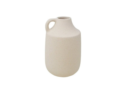 Vase cruche crème 20,2cm - Piscines Soucy