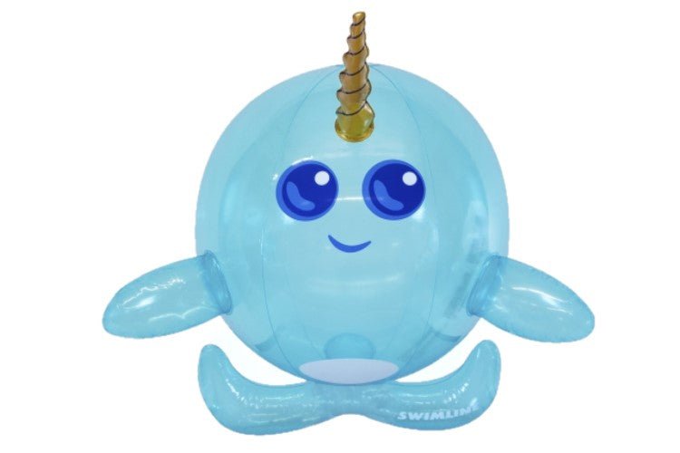 Ballon gonflable 3D narval swimline - Piscines Soucy