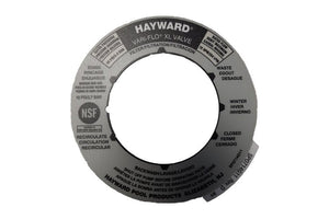 Étiquette pour valve sélectrice SP0714T Hayward - Piscines Soucy