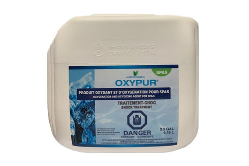 Peroxyde Oxypur Oxygenia 9,46 L - Piscines Soucy